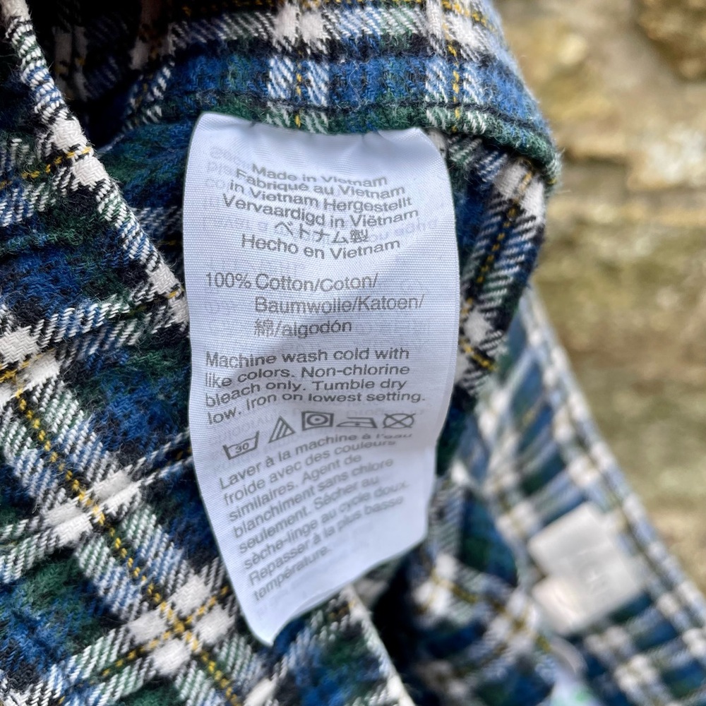 J. Crew Plaid Flannel Pajama Pants Size L - Picture 6 of 8